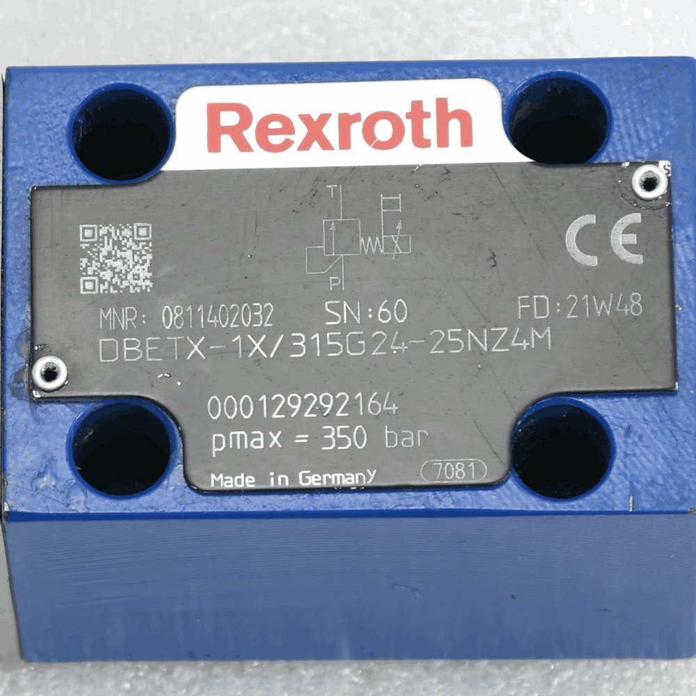 Bosch Rexroth Proportional Valve DBETX-1X/315G24-25NZ4M